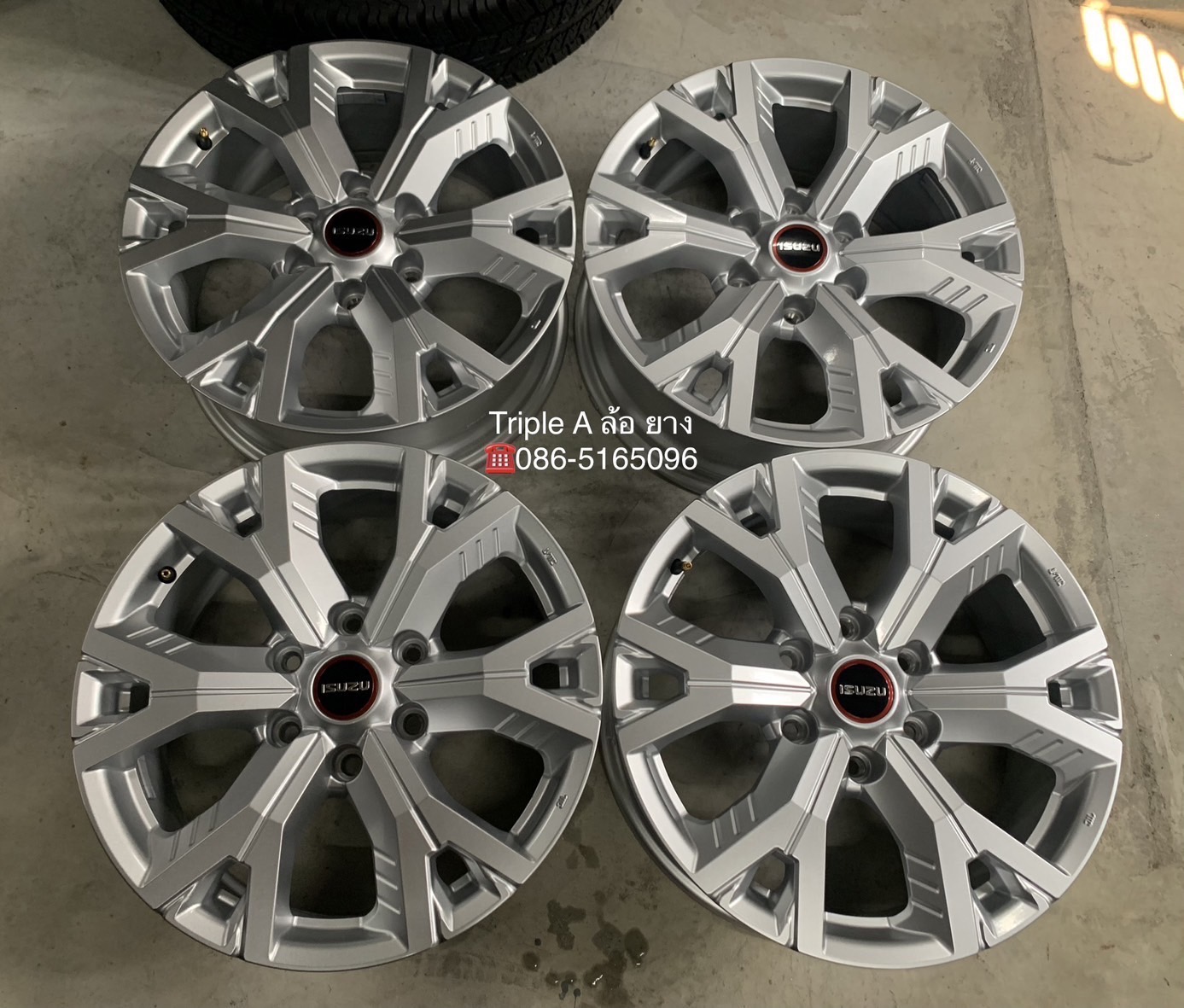 ✨ล้อแม็กป้ายแดง✨ISUZU D-Max รุ่นใหม่ ขอบ 18 สีบอร์น💖ใหม่กริ๊บ💖