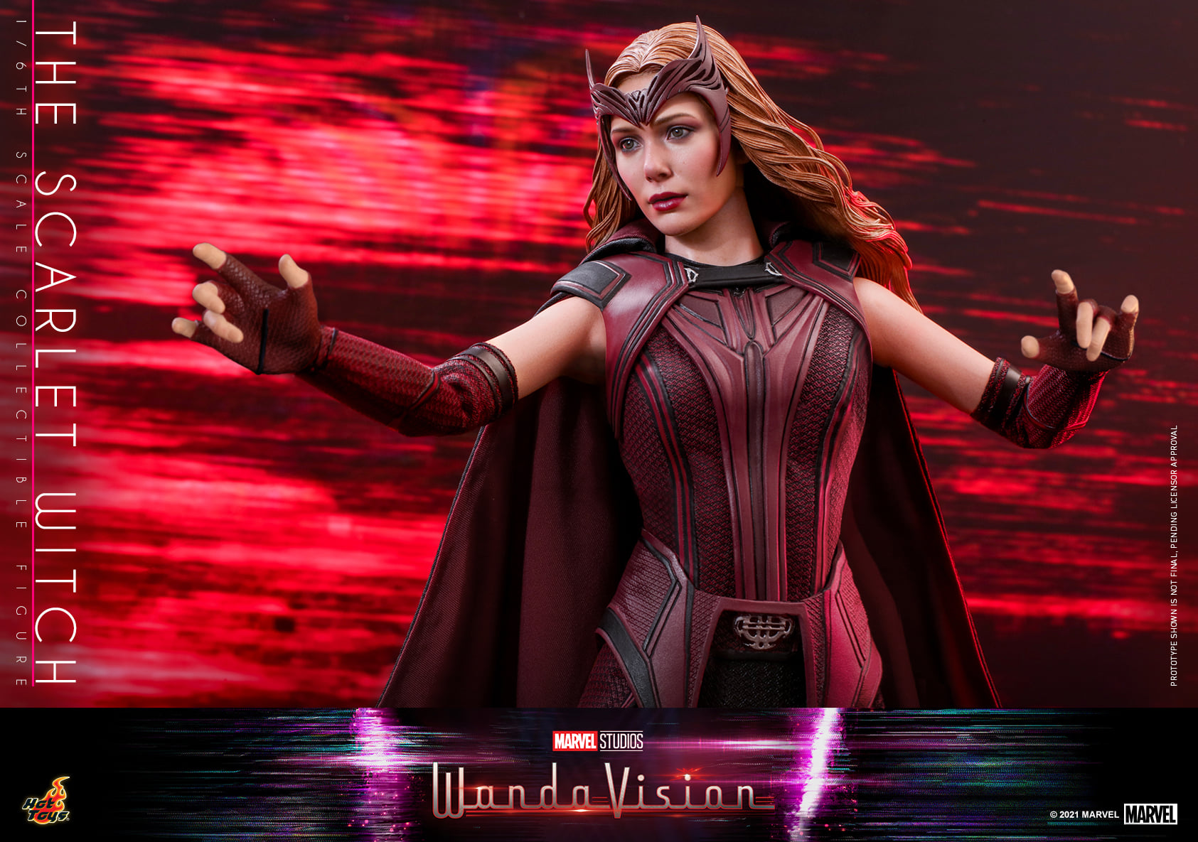 Hot Toys TMS036 1/6 WandaVision - The Scarlet Witch