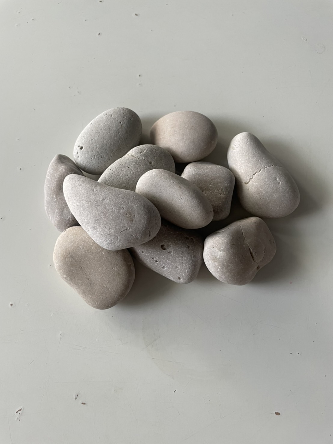 หินกรวดทะเล หลากสี