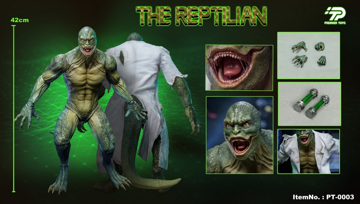 PREMIER TOYS PT-0003A 1/6 The Reptilian (Deluxe Edition)