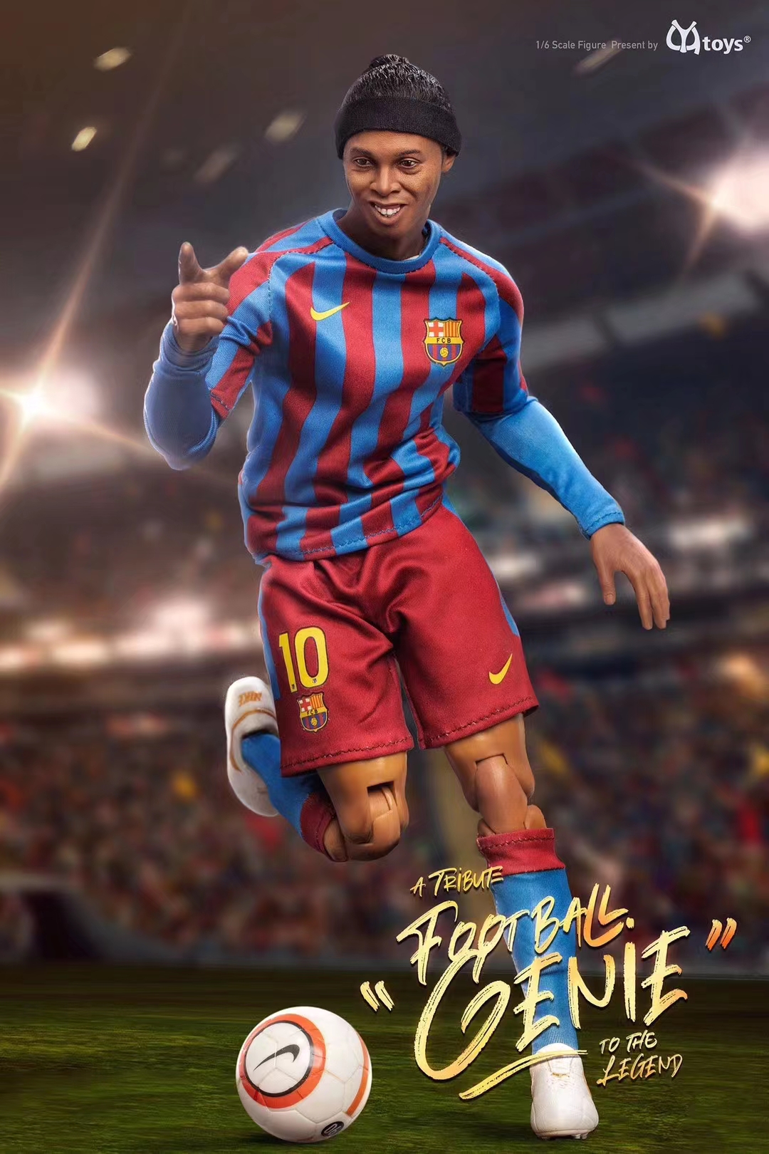 CYYTOYS CY2201 1/6 FOOTBALL GENIE - RONALDINHO