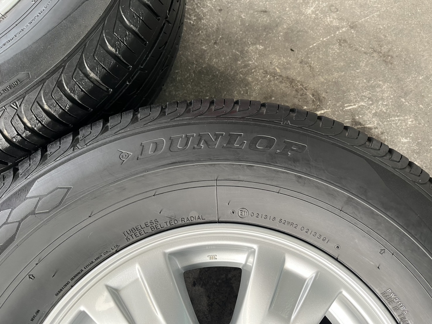 ✨ล้อแม็ก 6รู139✨Mitsu Pajero ขอบ 16 แถมยาง 265-70-16 Dunlop ปี 20