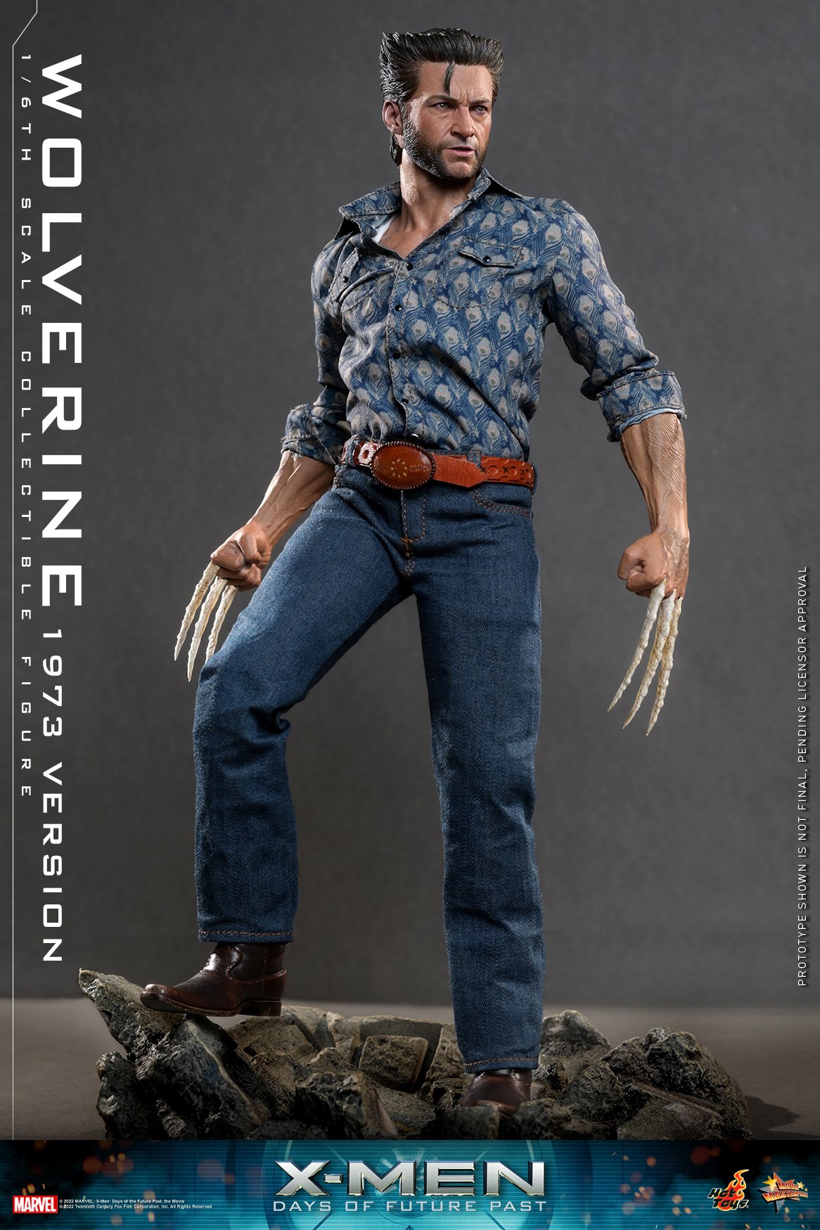 Hot Toys MMS659B 1/6 X-Men: Days of Future Past - Wolverine 1973 Version [Special Edition Bonus]