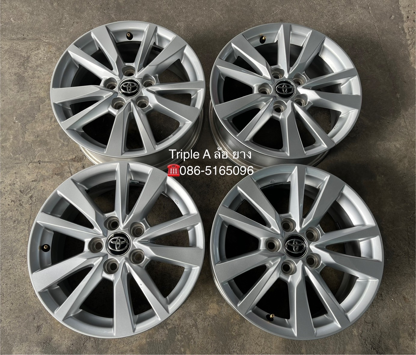 ✨ล้อแม็ก 5รู114✨Toyota Camry รุ่นใหม่ ขอบ 16