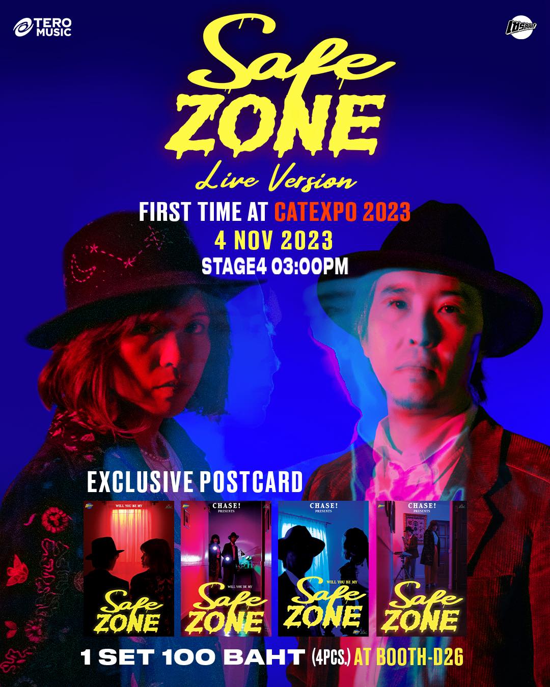 POSTCARD : JK BUA - SAFE ZONE