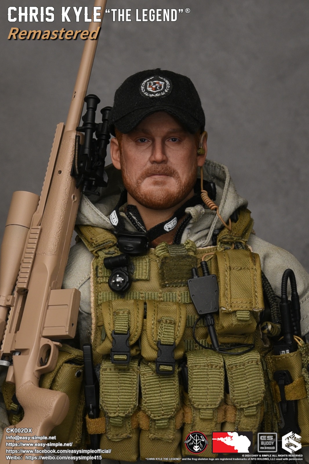 BlackOpsToys X Easy&Simple ES CK002DX Chris Kyle "The Legend" Remastered (Deluxe Version)