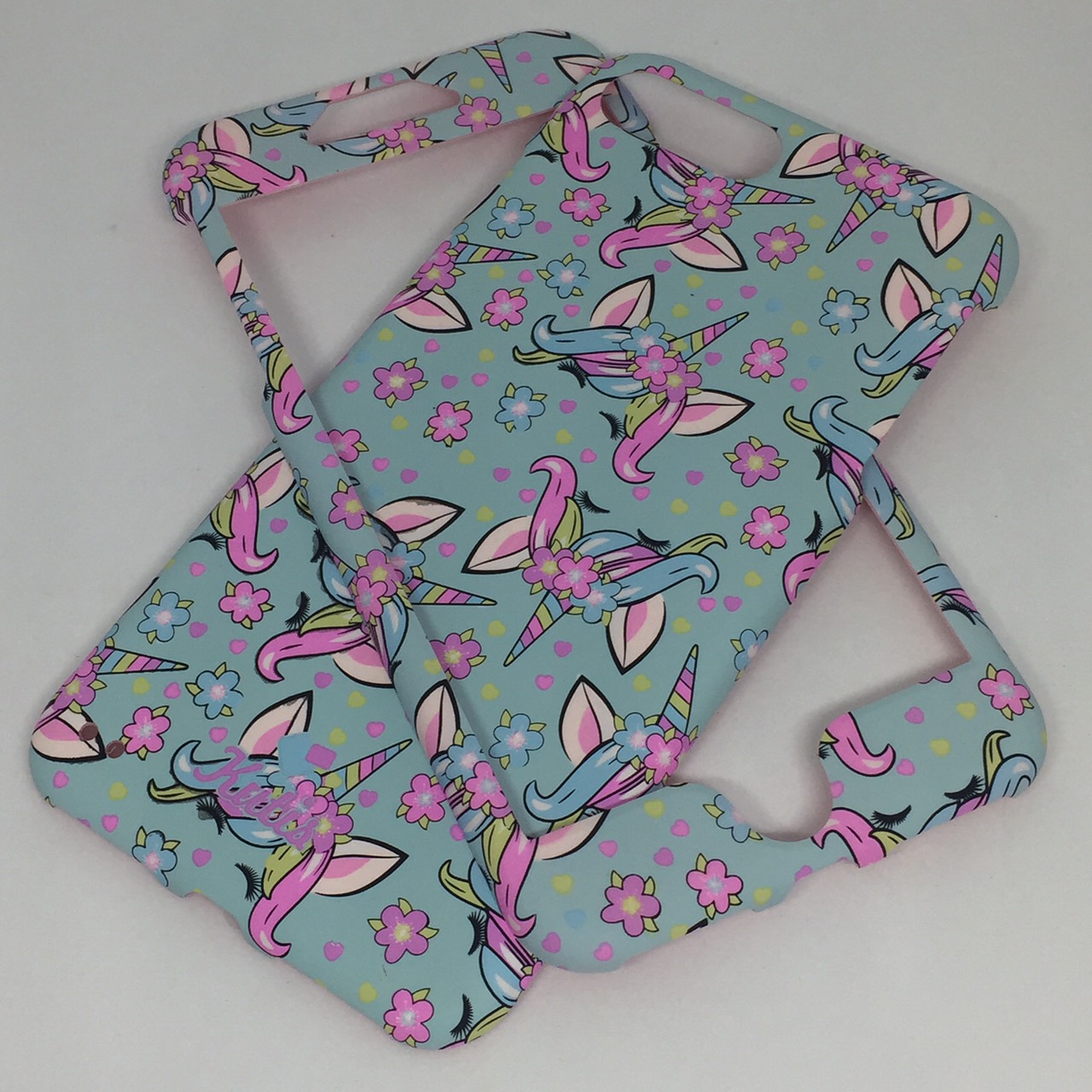 เคสคูทิส(Kutis)เคสไอโฟน7พลัส,8พลัส(ลายยูนิคอร์นแอ็บสีเขียวnew)มาใหม่ เคสประกบหน้า-หลัง เคสเรืองแสง เคสลายวินเทจ ร้านSuperhero Klongthom