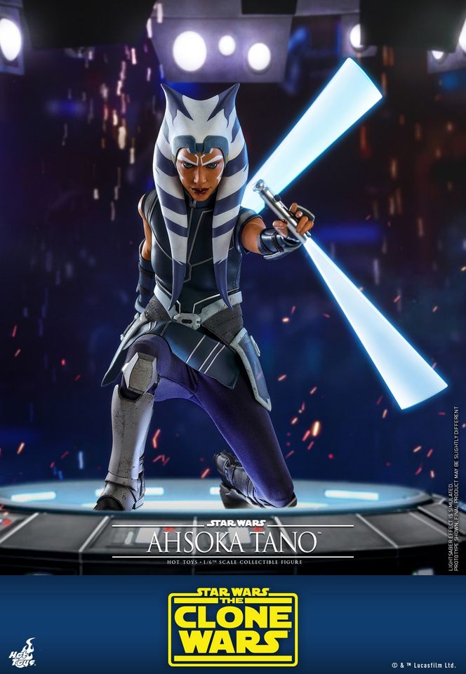 Hot Toys TMS021 1/6 Star Wars: The Clone Wars™ - Ahsoka Tano™
