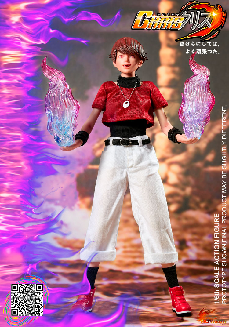 Hot Heart FD012B 1/6 Singer of the Hell Band - Chris (Awakening Version Red)