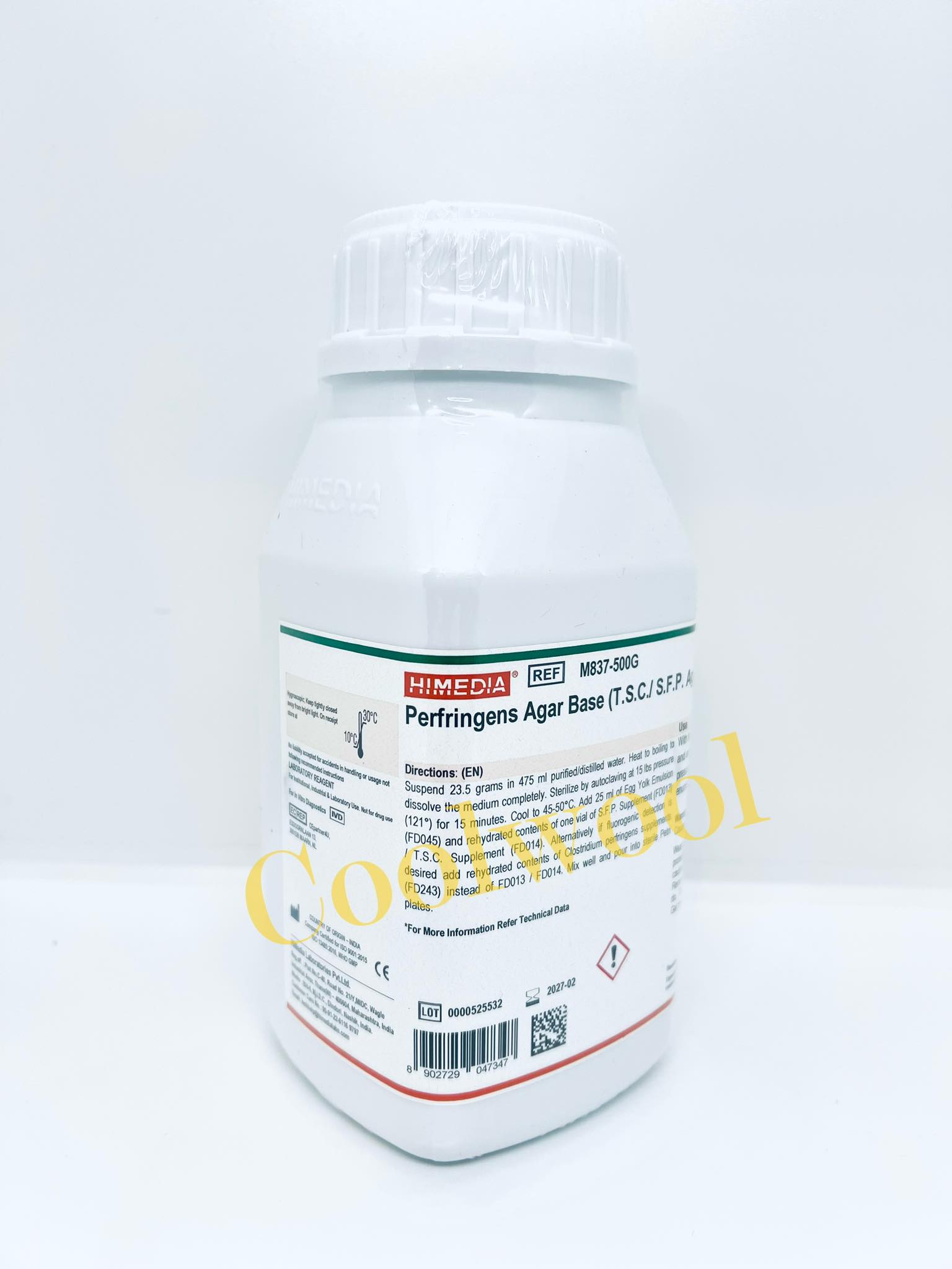 Himedia™PERFRINGENS AGAR BASE (T.S.C./S.F.P. Agar Base), 500 G