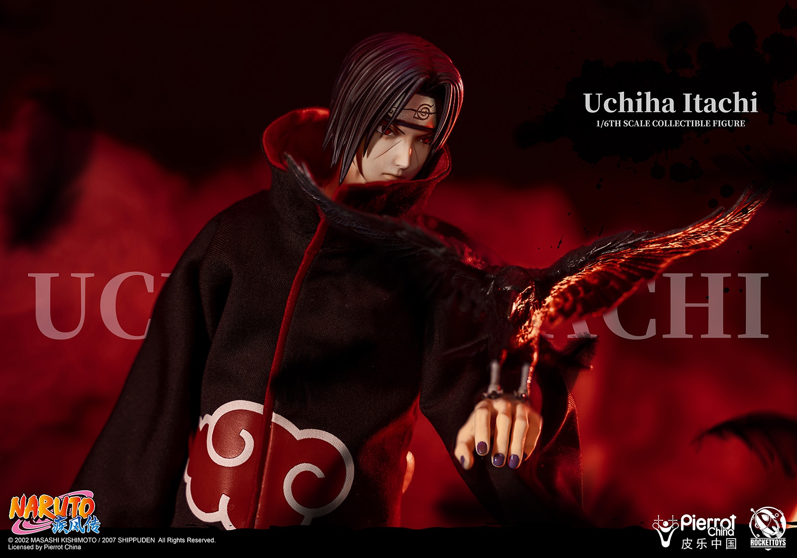 ROCKETTOYS ROC-003 1/6 NARUTO - UCHIHA ITACHI