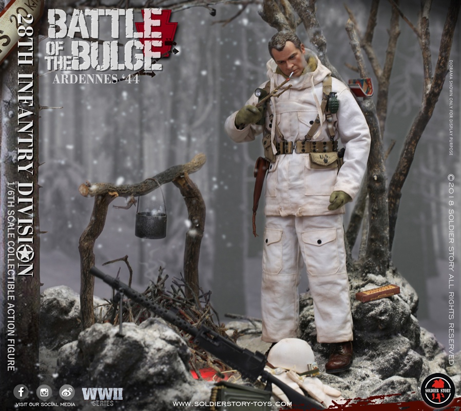 Soldier Story SS-111 WWII Series 28th Infantry Division 1/6 Battle of the Bulge - Ardennes '44