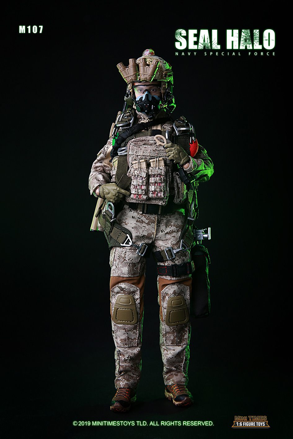 MINI TIMES MT-M017 1/6 NAVY SPECIAL FORCE SEAL HALO