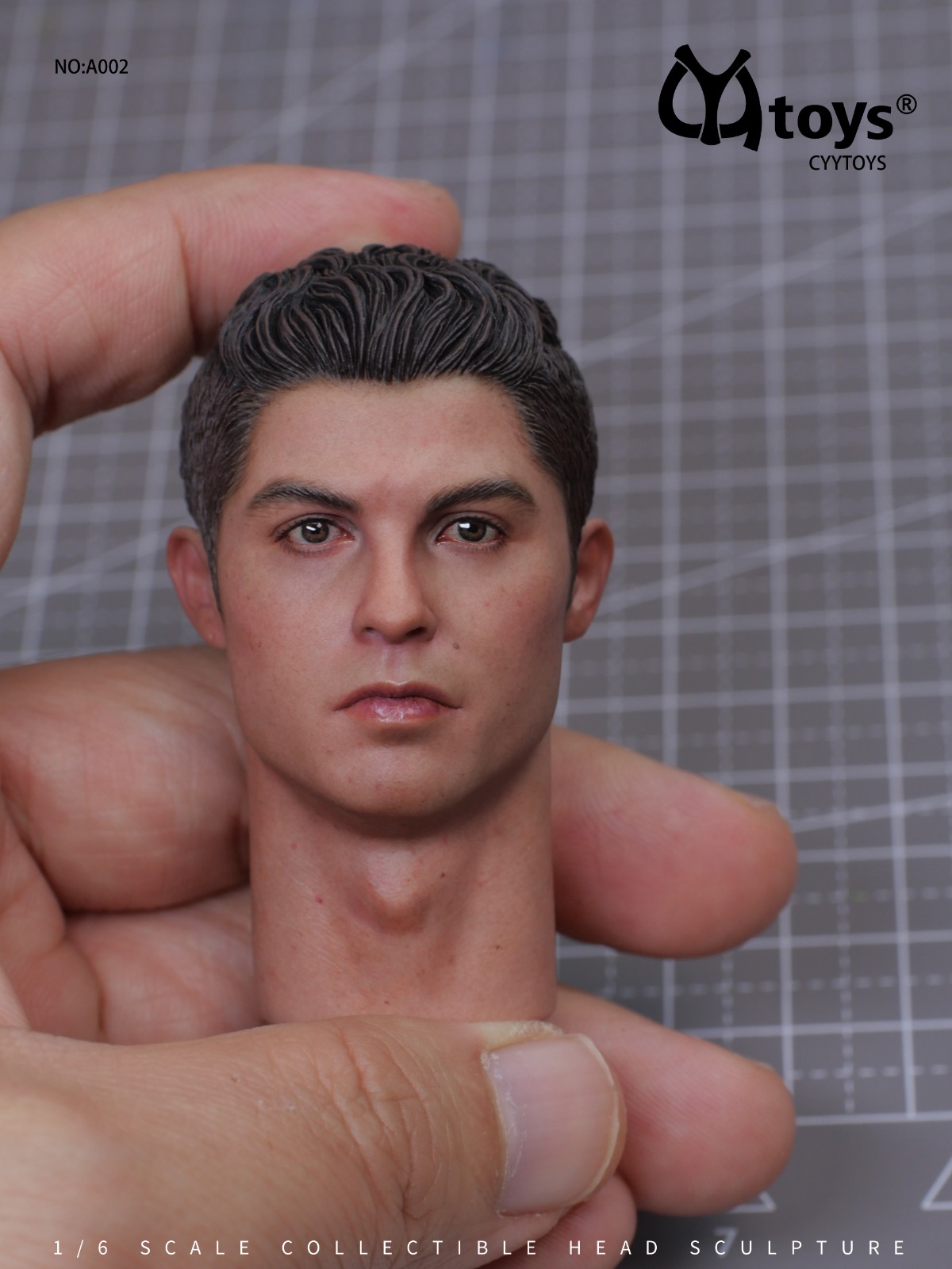 CYYToys CYY-A002 1/6 Portuguese Football Talent Boutique Male Headsculpt