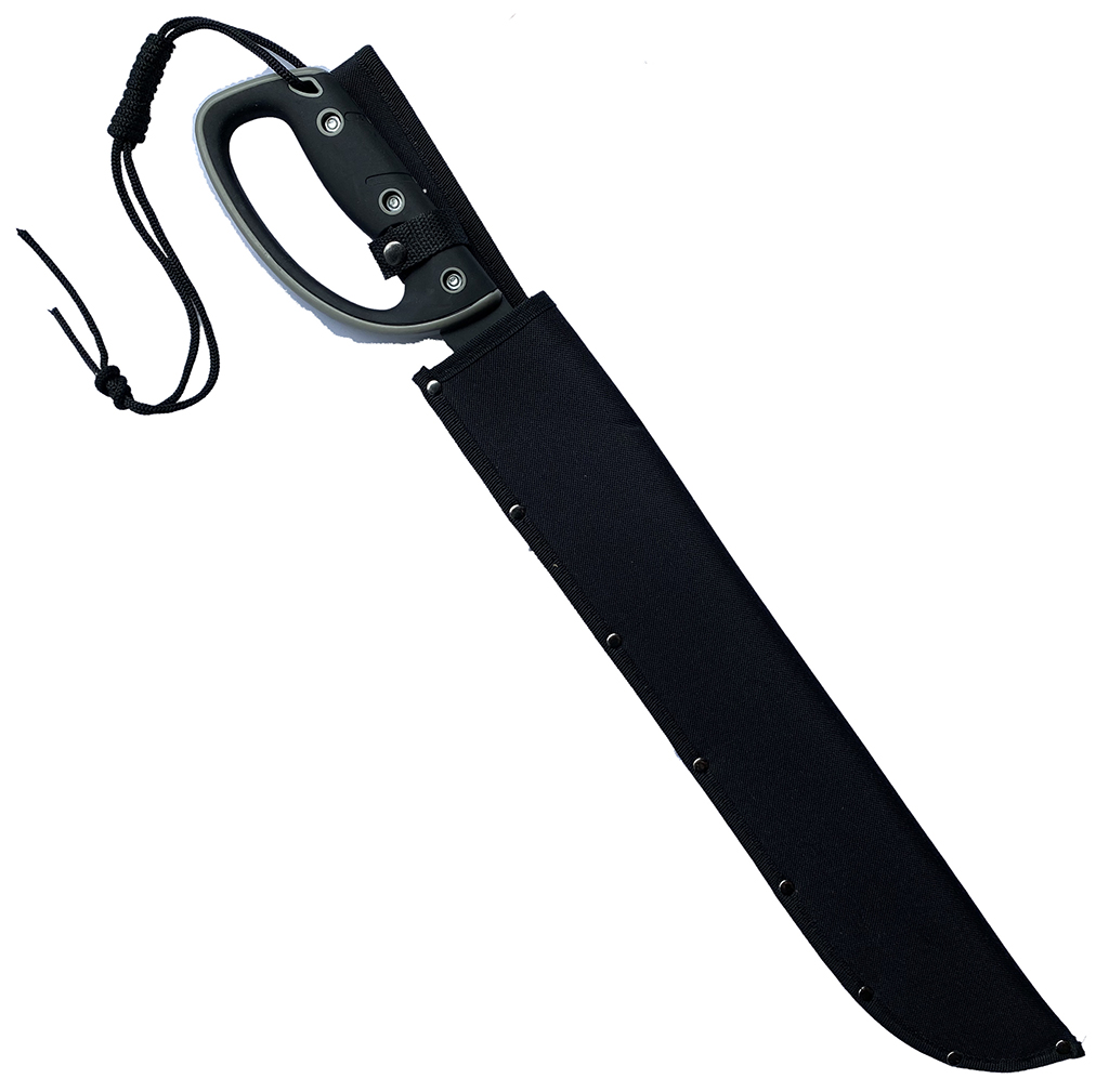 มีดมาเชเต้ มีดเดินป่า มีดใบตาย Machete ขนาด 24 นิ้ว (62 ซม.) พร้อมซองไนล่อนเก็บมีด