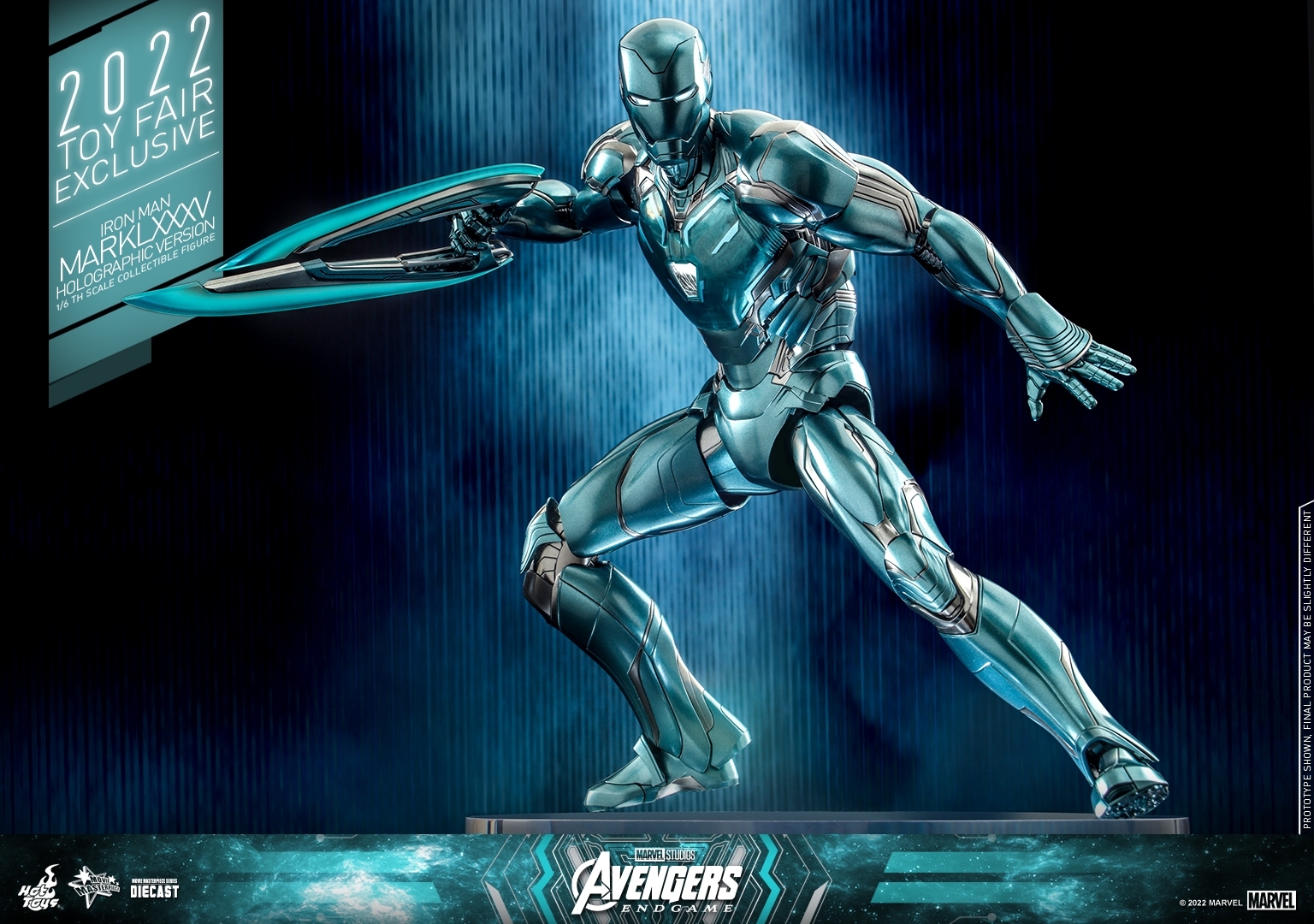 Hot Toys MMS646D45 1/6 Avengers: Endgame - Iron Man Mark LXXXV (Holographic Version) [Toy Fair exclusive]