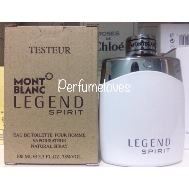 (แท้100%) Mont Blanc regend spirit edt 100ml กล่องเทสเตอร์ per9