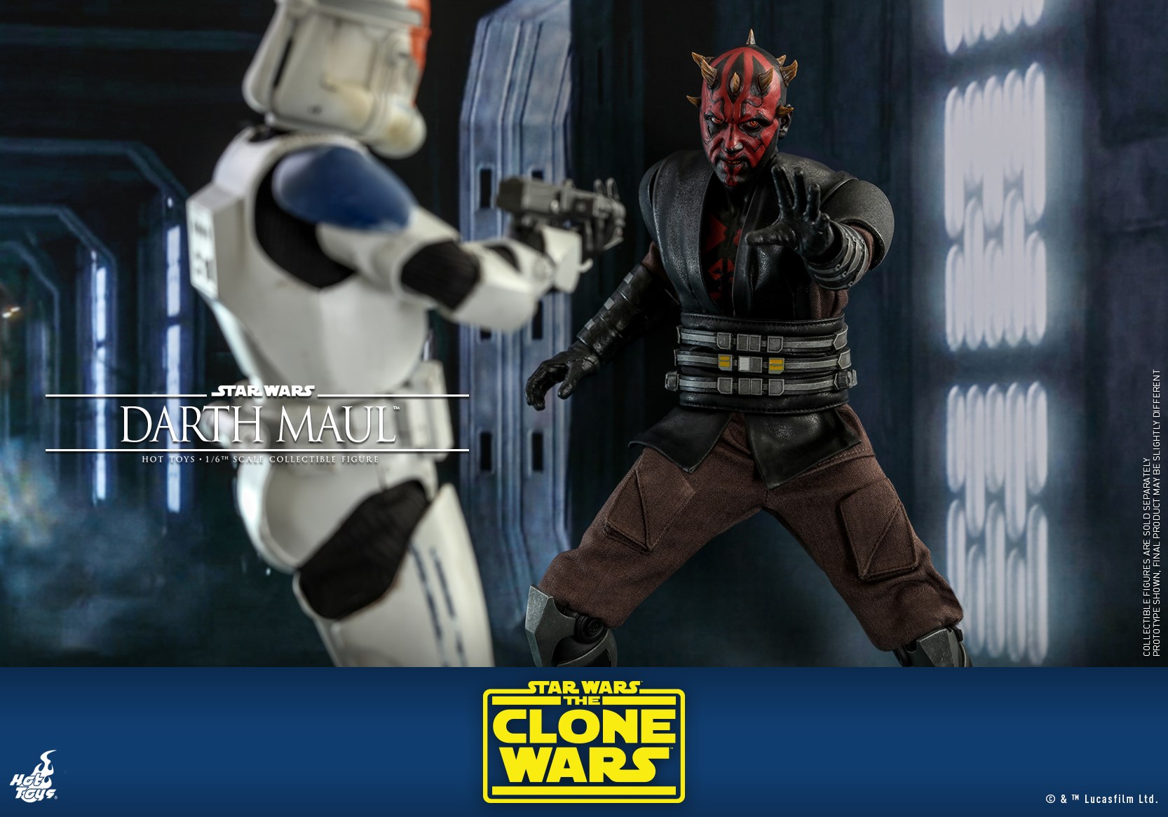 Hot Toys TMS024 1/6 Star Wars: The Clone Wars™ - Darth Maul™