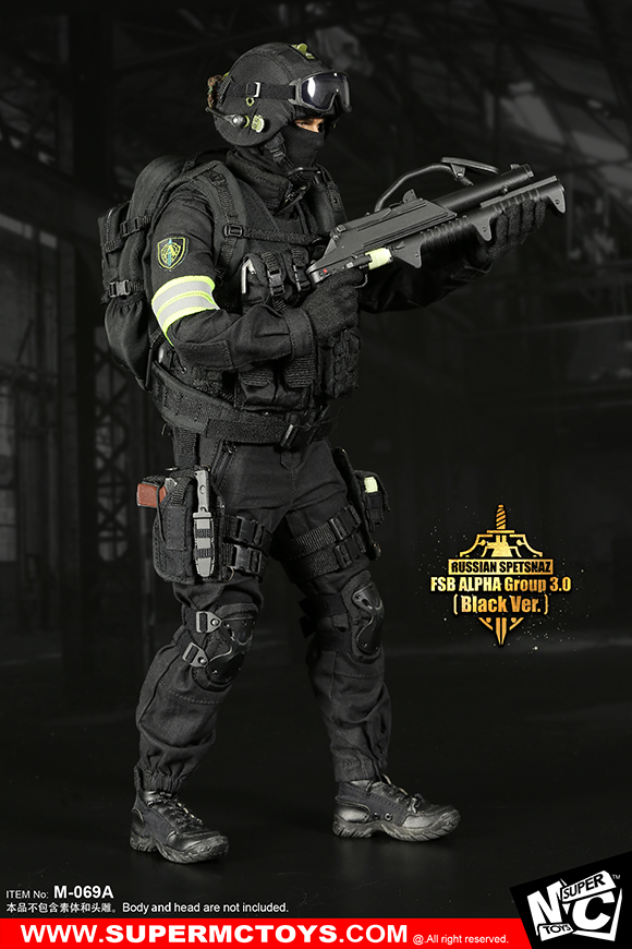 SUPERMCTOYS M-069A / M-69B Russian Spetsnaz - FSB Alfa Group 3.0