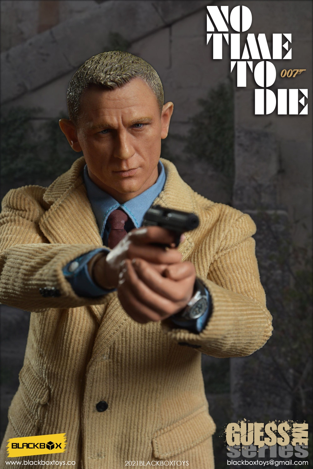 BLACKBOX BBT9025 1/6 GUESS ME SERIES - 007 NO TIME TO DIE