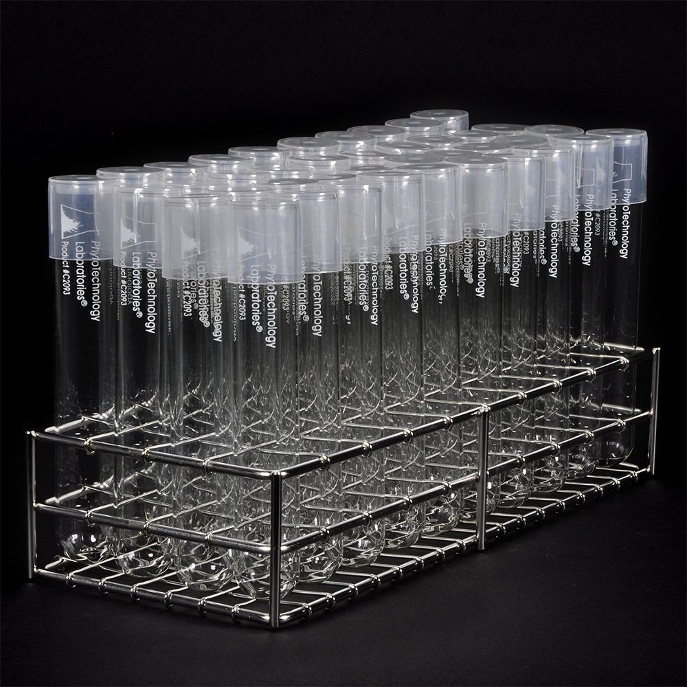 หลอดเพาะเลี้ยงเนื้อเยื่อชนิดแก้ว Culture Tube 25 mm x 150 mm- Glass (50 ชิ้น/pkg)