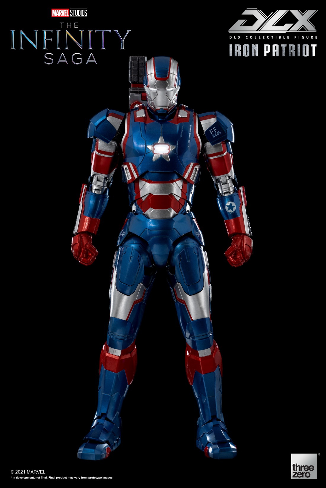 threezero 3Z02570C0 DLX The Infinity Saga - Iron Patriot
