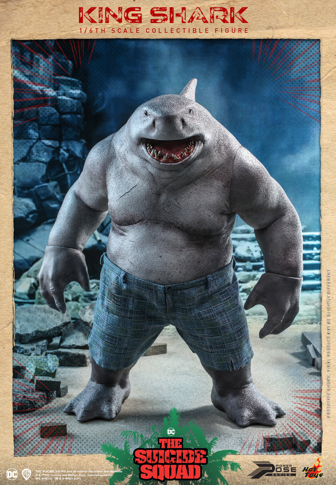 Hot Toys PPS006 1/6 The Suicide Squad - King Shark
