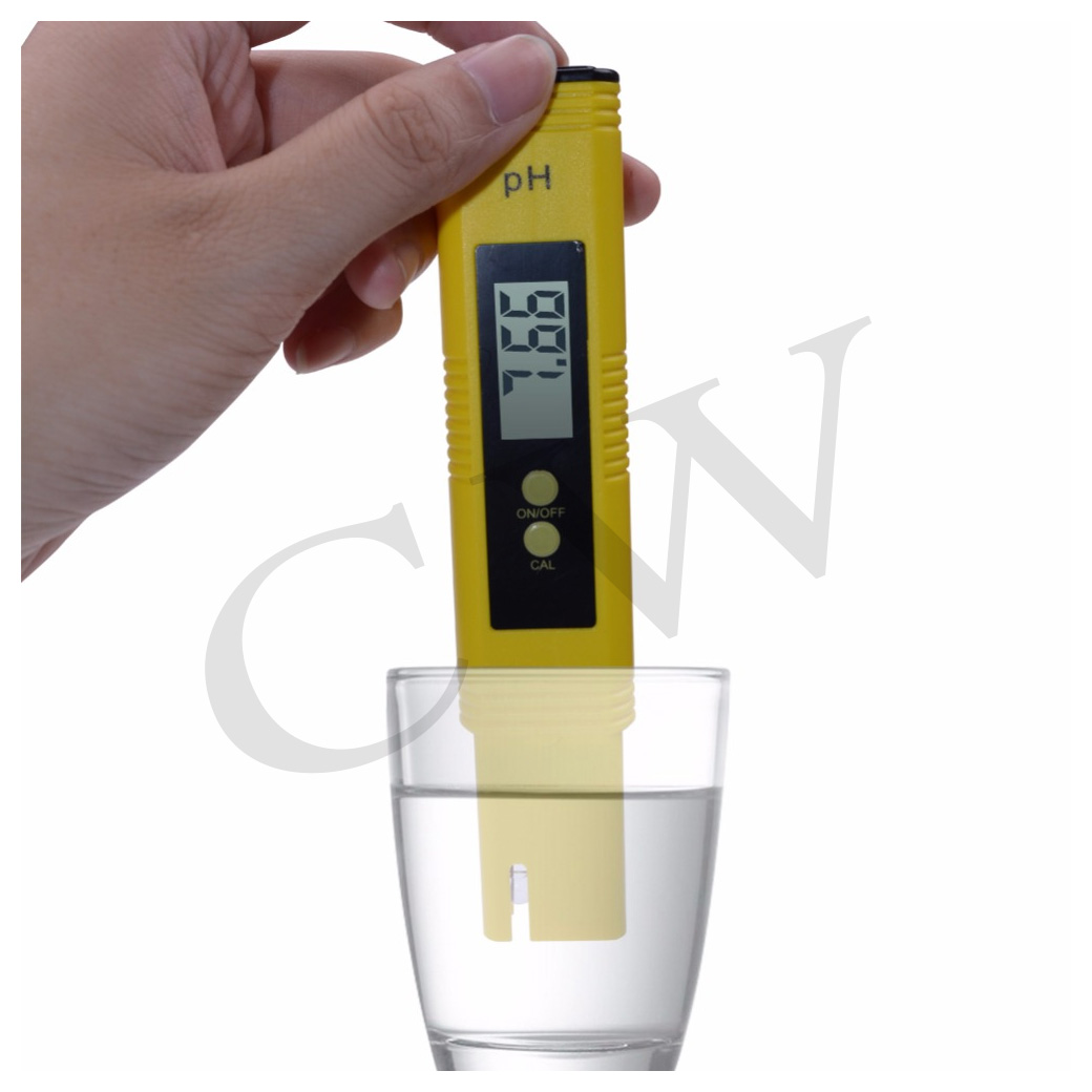 เครื่องวัดค่าความเป็นกรดด่าง รุ่น PH-02 ชนิดปากกา pH 0-14/temp