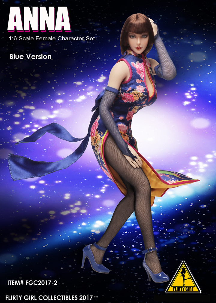 Flirty Girl FGC2017-1, FGC2017-2 Female Character Set