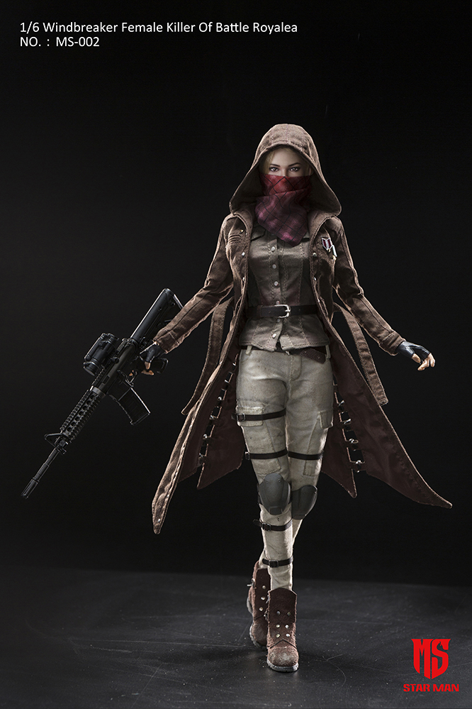 STAR MAN MS-002 Windbreaker Female Killer Of Battle Royale