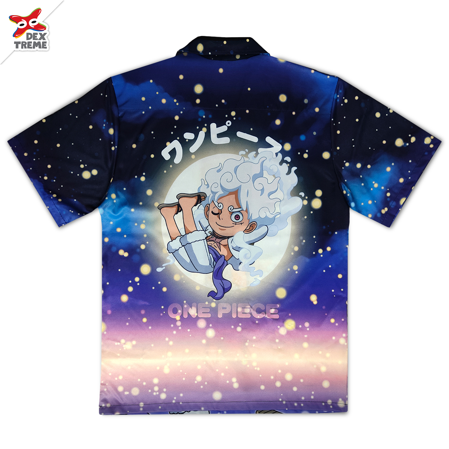 เสื้อฮาวายวันพีซ Hawaii shirt luffy GEAR5