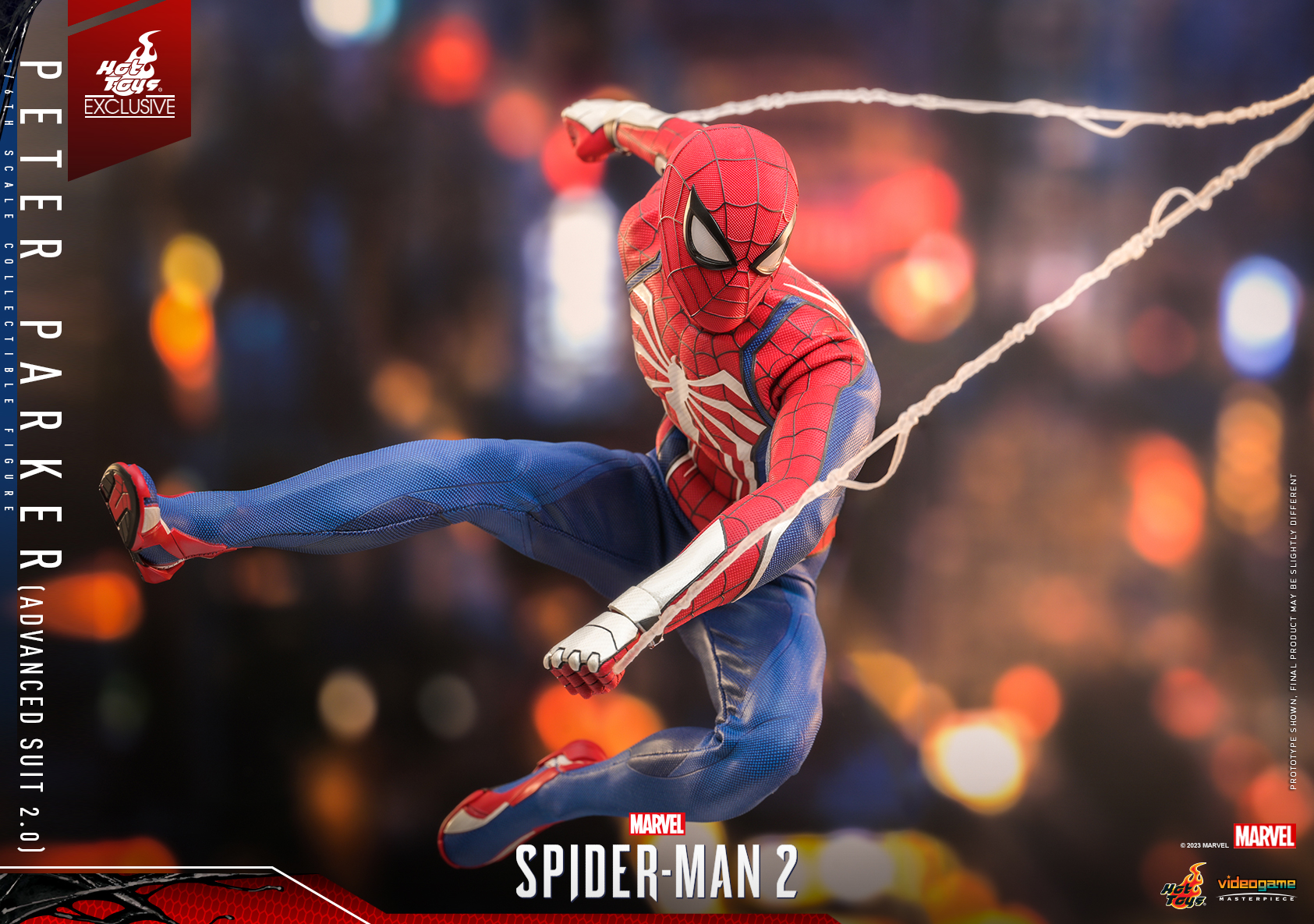 Hot Toys VGM54 1/6 Marvel's Spider-Man 2 - Peter Parker (Advanced Suit 2.0)