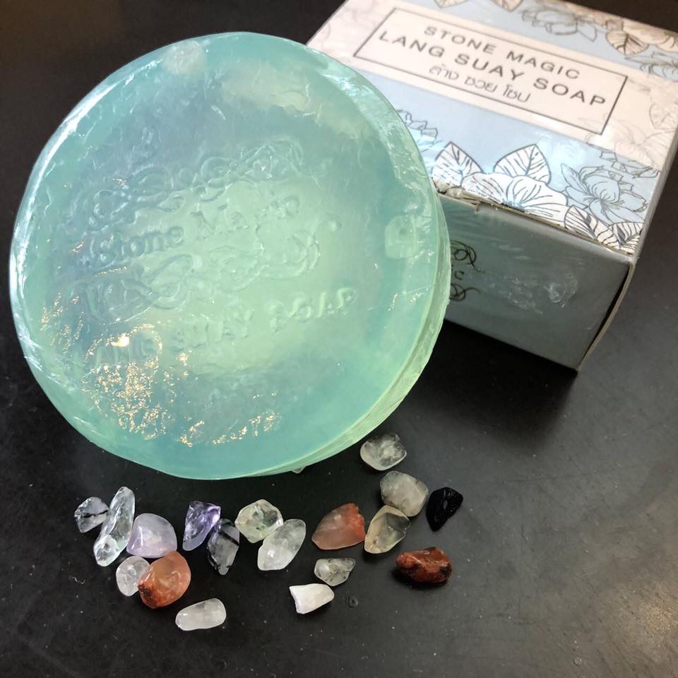 Happy Soap สบู่แฮปปี้โซป หรือสบู่ล้างซวย stone magic world สโตน เมจิก เวิลด์