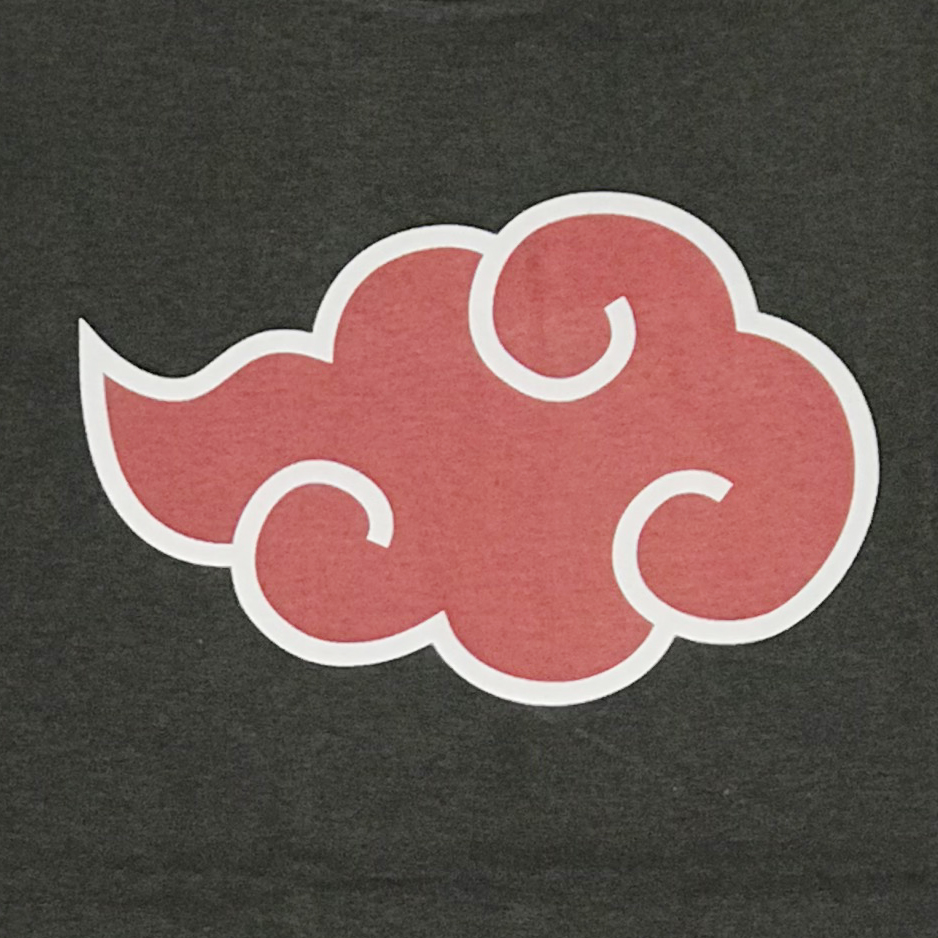 เสื้อนารูโตะ Naruto Triple Akatsuki Symbol (กลุ่มแสงอุษา)
