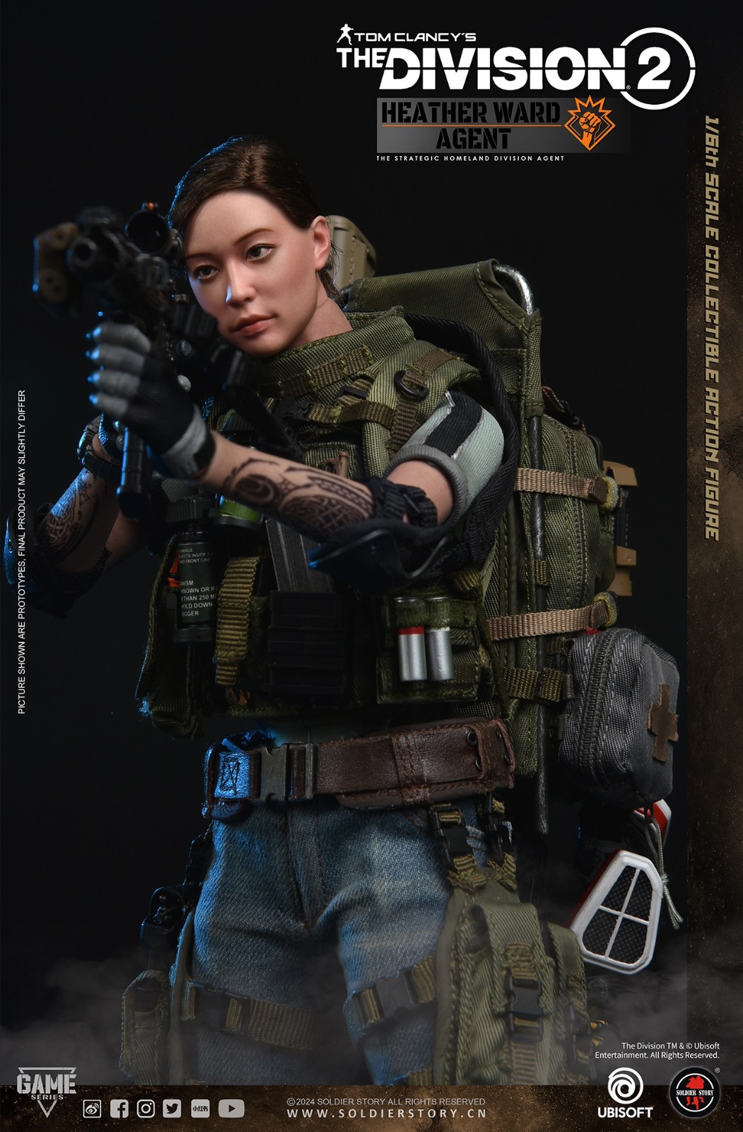 SOLDIER STORY SSG-009 1/6 The Division 2 - Heather Ward Agent