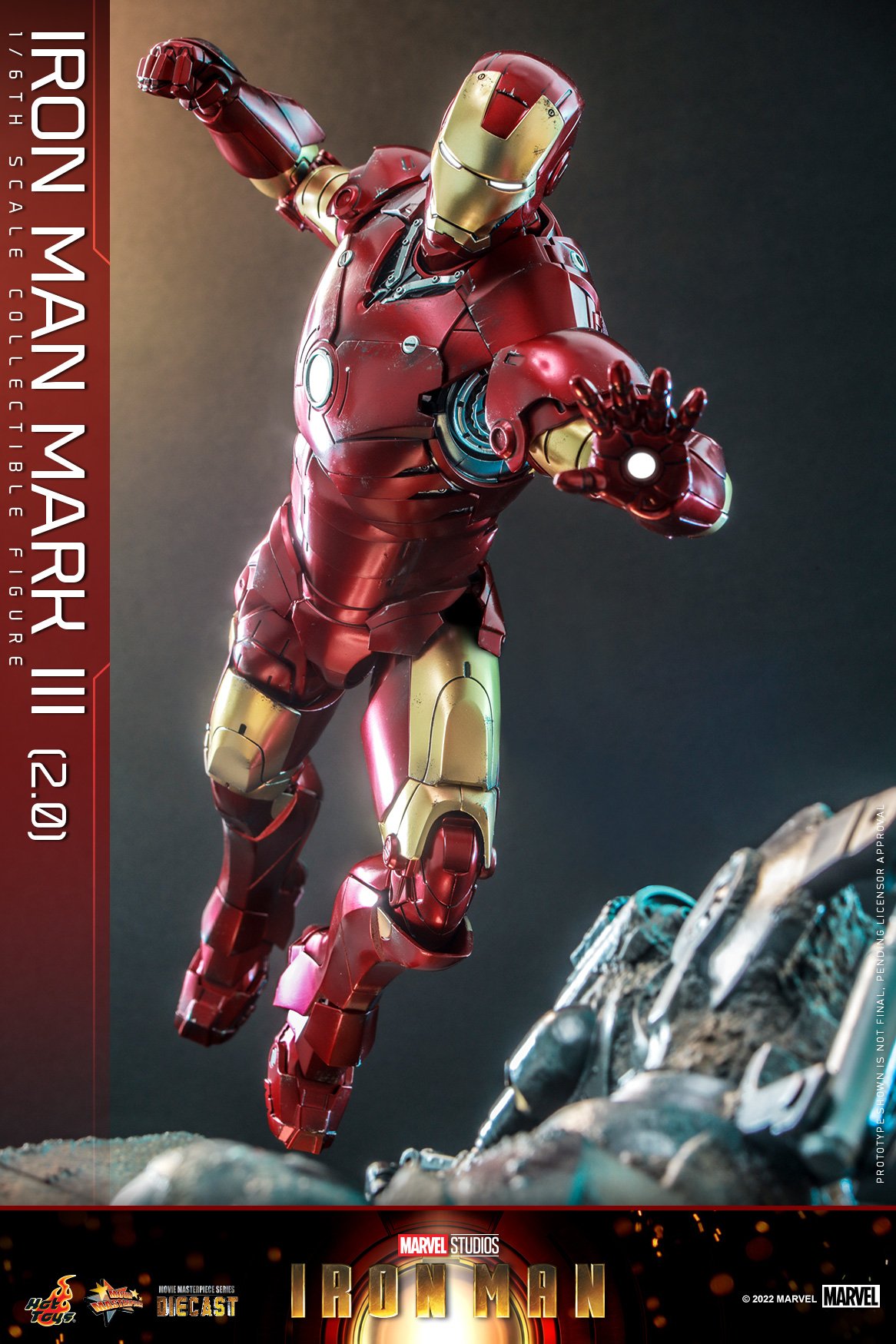 Hot Toys MMS664D48 1/6 Iron Man - Iron Man Mark III (2.0)