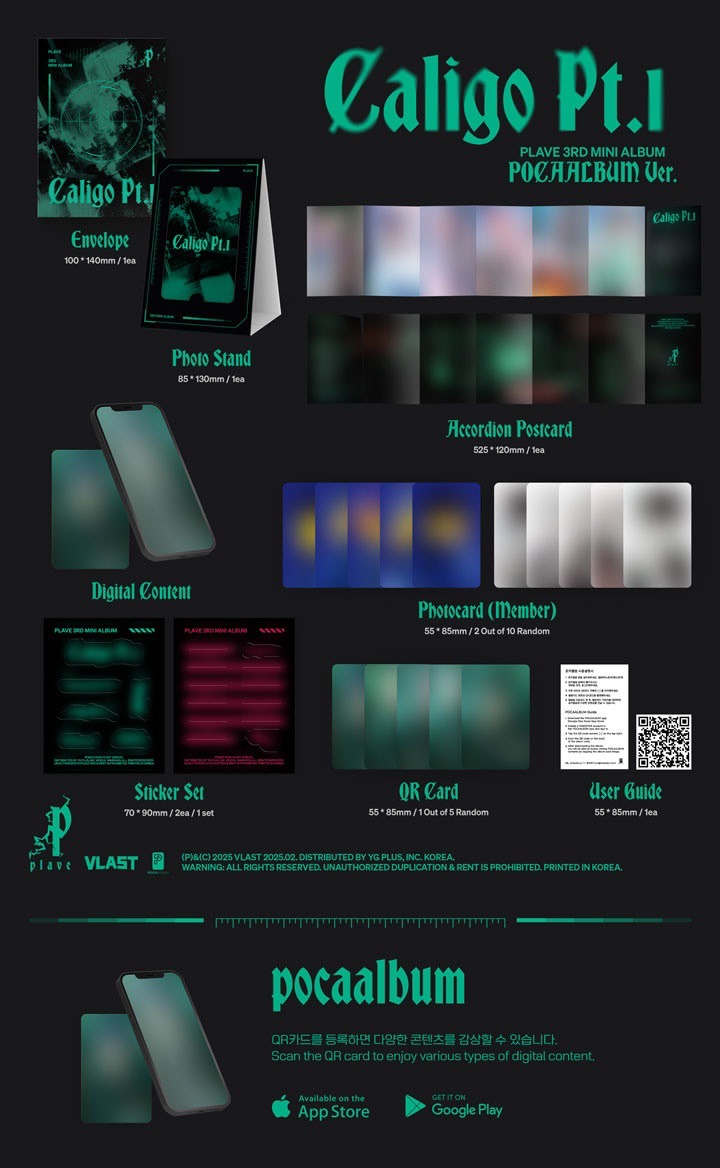 [PRE ไม่มีของแถมเว็บ] PLAVE - 3rd Mini Album ’Caligo Pt.1‘