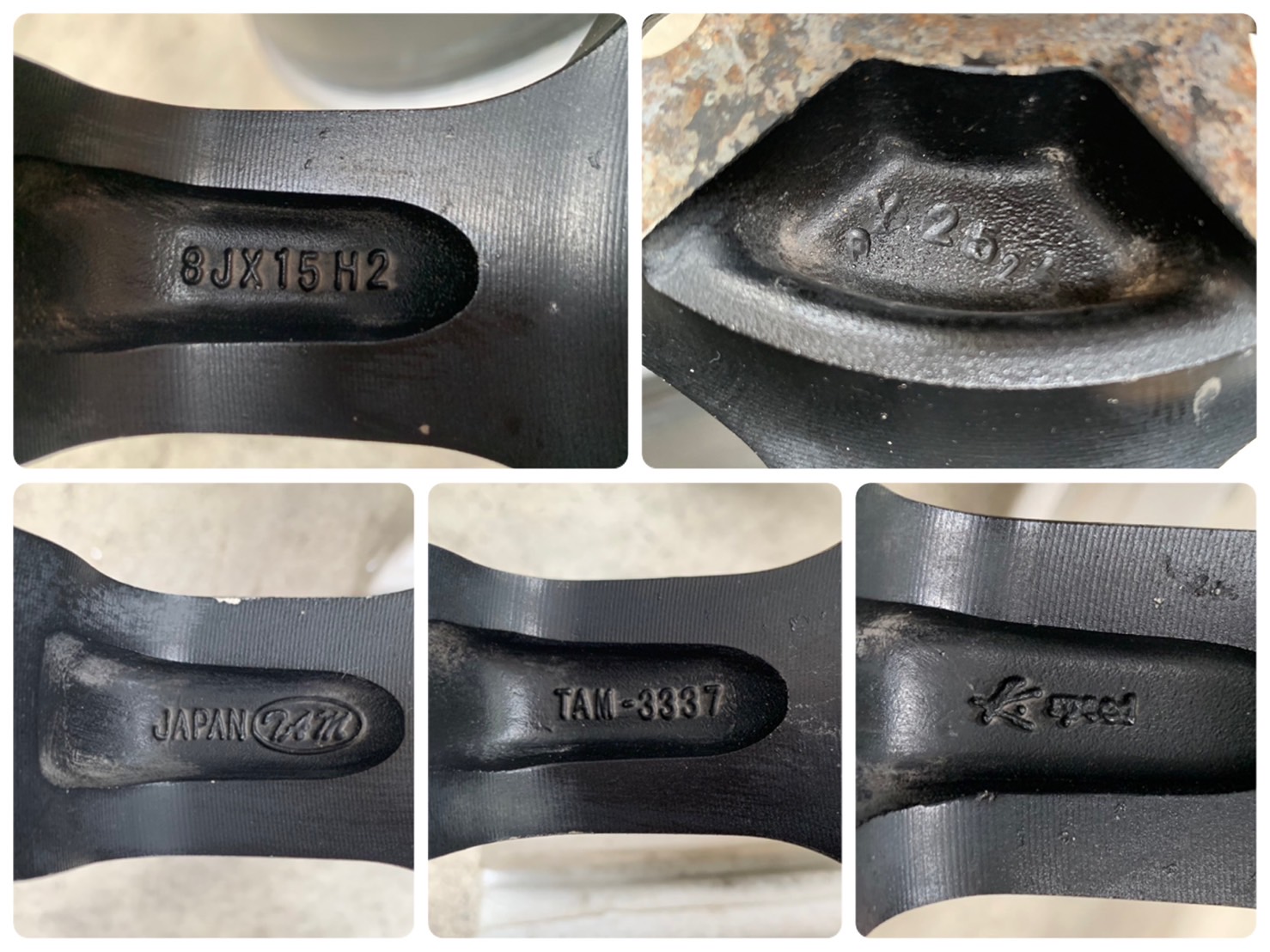 ✨ล้อแม็ก 4รู100✨TE37 ขอบ 15 สีดำ พร้อมยาง 195-55-15 NITTO ปี 18 สภาพดี