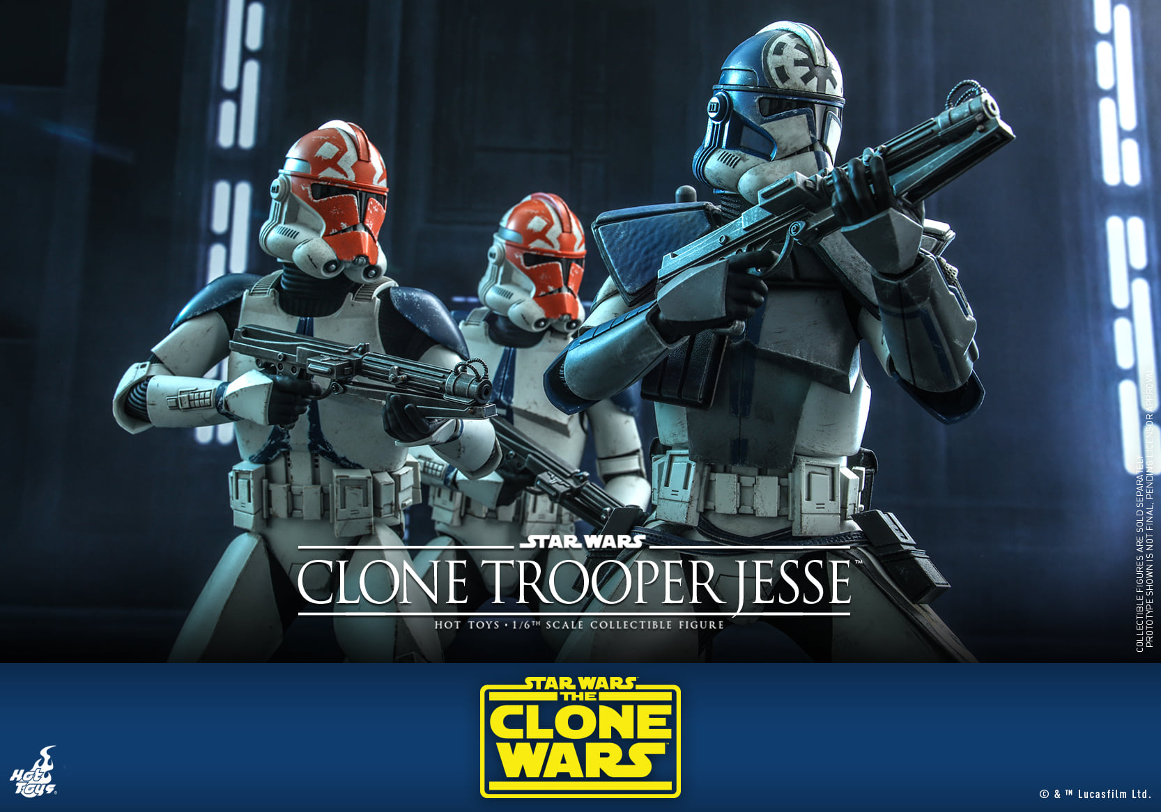 Hot Toys TMS064 1/6 Star Wars: The Clone Wars™ - Clone Trooper Jesse™