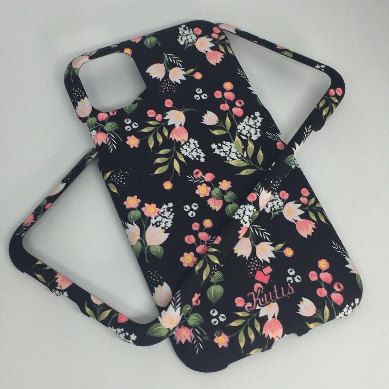 เคสคูทิสKutisไอโฟน11G(ลายช่อดอกไม้new)มาใหม่ เคสประกบหน้า-หลัง เคสเรืองแสง เคสลายวินเทจ ร้านSuperhero KLongthom