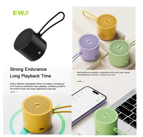 EWA A127 Bluetooth Speaker 5.0 ลำโพงพกพา ลำโพงไร้สาย