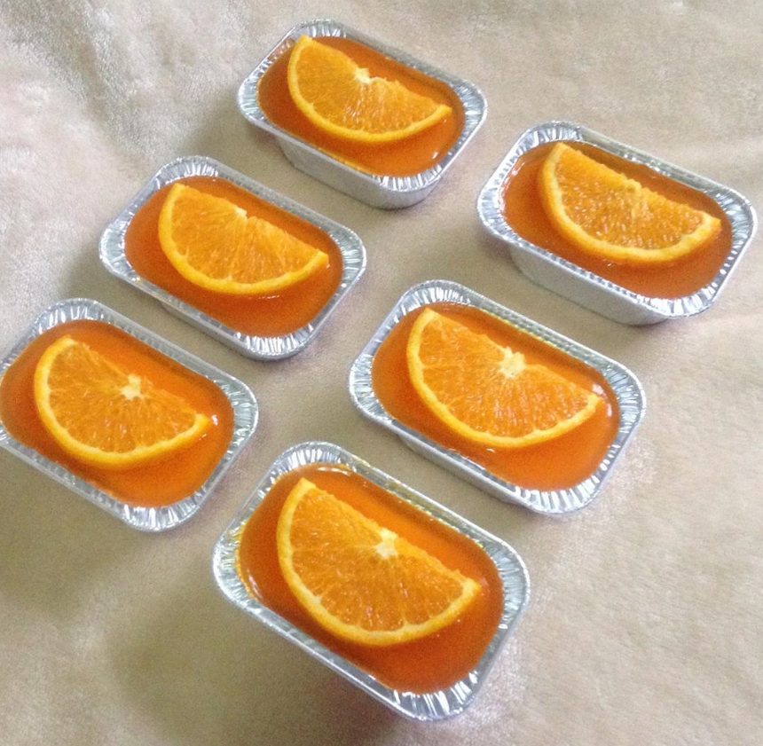 🍊 เค้กส้มแมนดาริน🍊 (แบบใส่กล่องฟรอย์) Mandarine Orange Cake (ราคาต่อชิ้น)