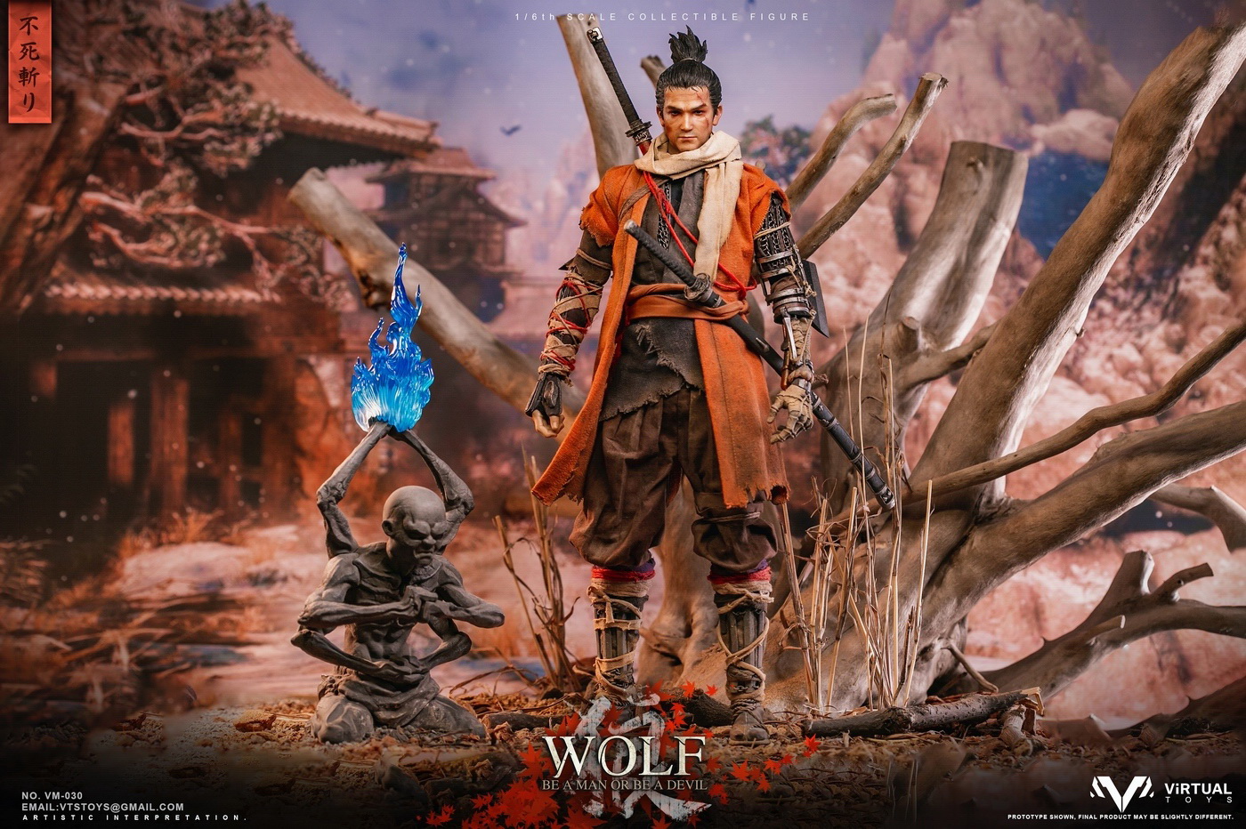 VTS TOYS VM-030 / VM-030DX 1/6 The wolf of Ashin
