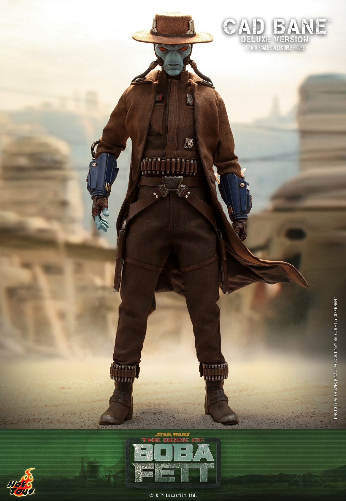 Hot Toys TMS080 1/6 Star Wars: The Book of Boba Fett™ - Cad Bane™ (Deluxe Version)