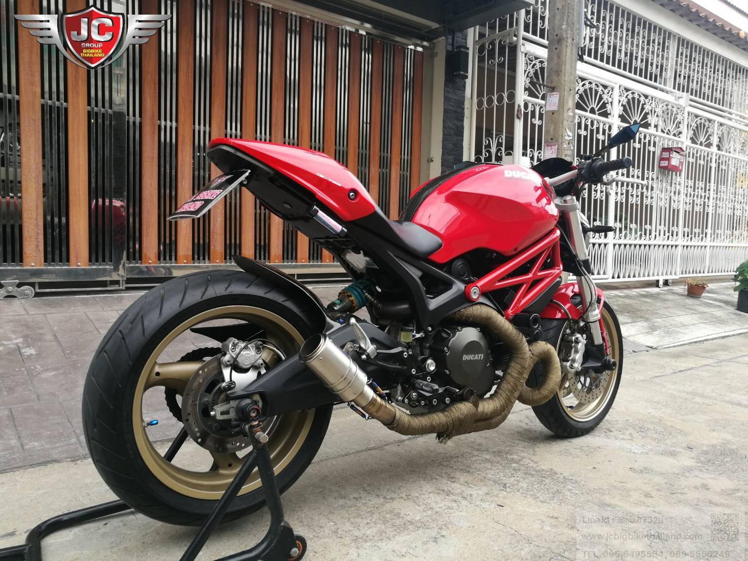 DUCATI Monster795(abs)---จดทะเบียน2013 รถบ้านแท้ๆแต่งเต็ม