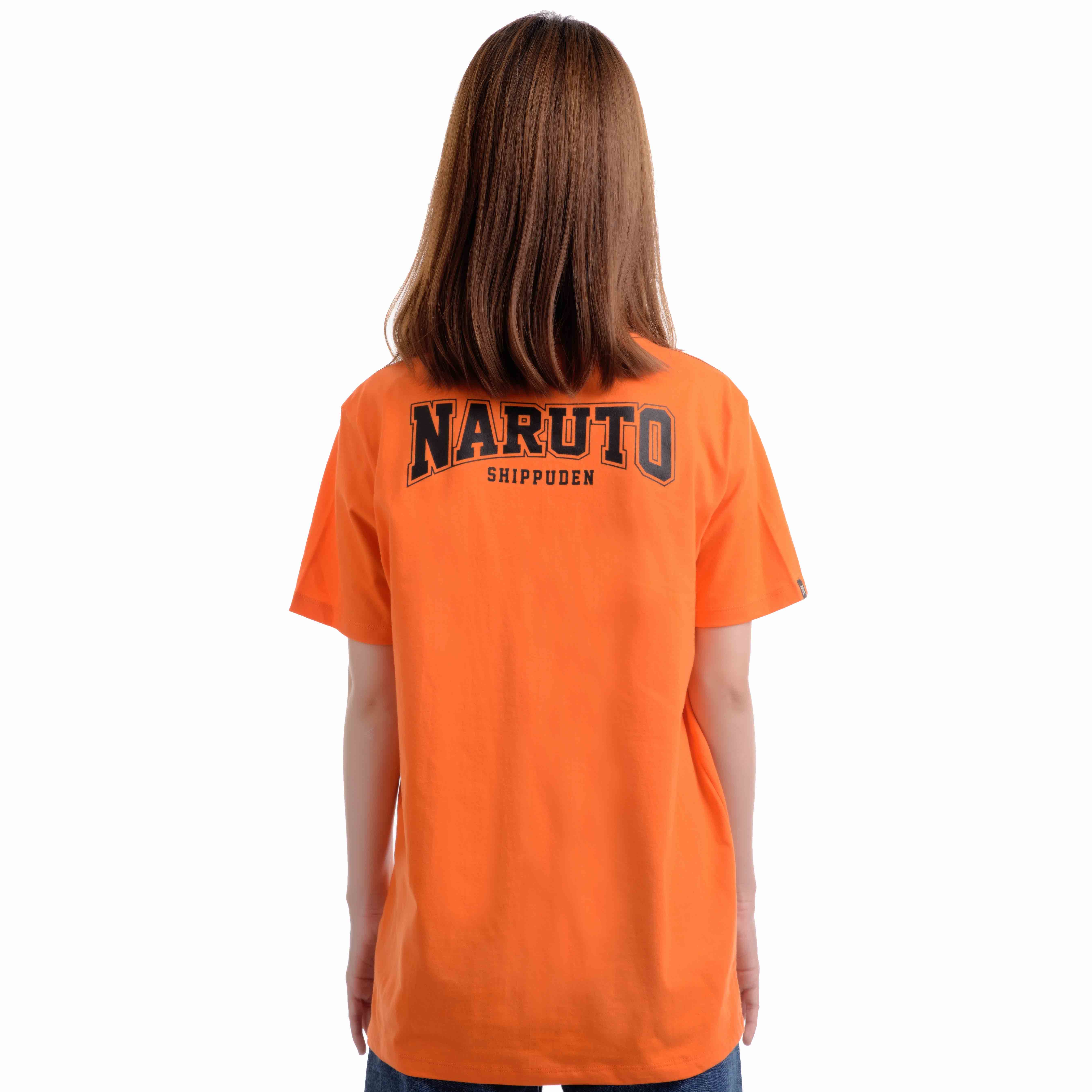 เสื้อนารูโตะ Naruto Shipppuden มีกระเป๋า+ลายปักโคโนฮะ