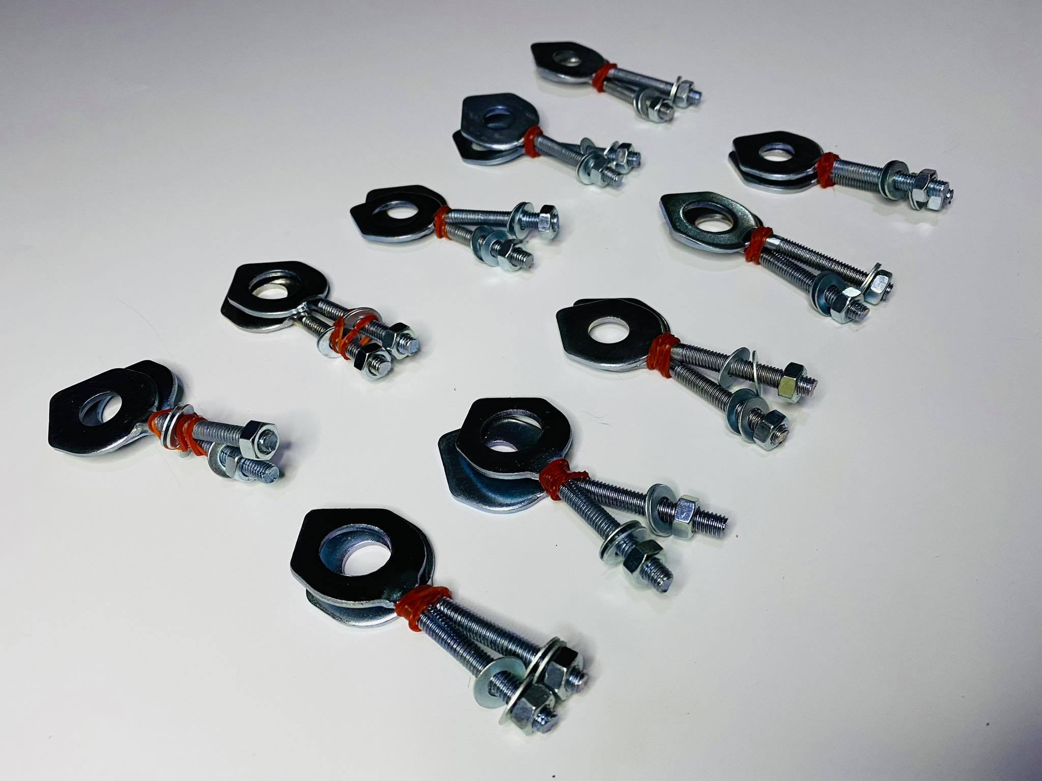 หางปลาตั้งโซ่rc100 rc80 10 คู่ รูเล็ก+รูใหญ่