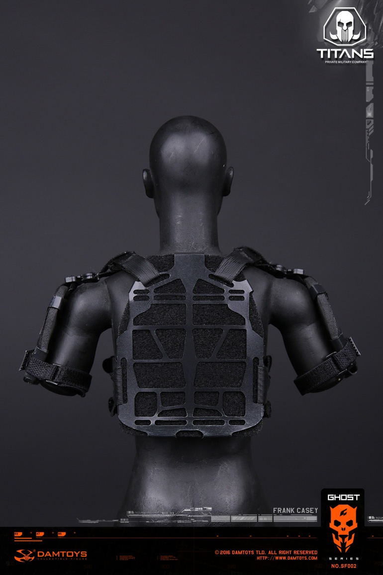 DAMTOYS No.SF002 GHOST SERIE - TITANS PMC Frank Casey