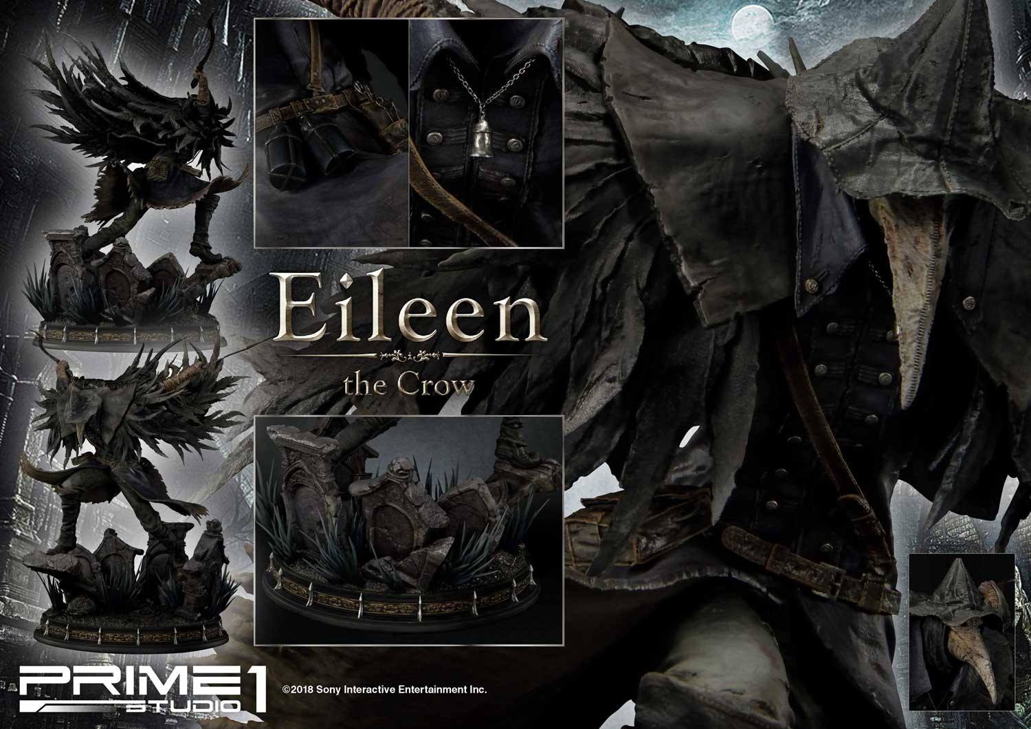 Prime 1 Studio UPMBB-03 EILEEN THE CROW (BLOODBORNE: THE OLD HUNTERS)