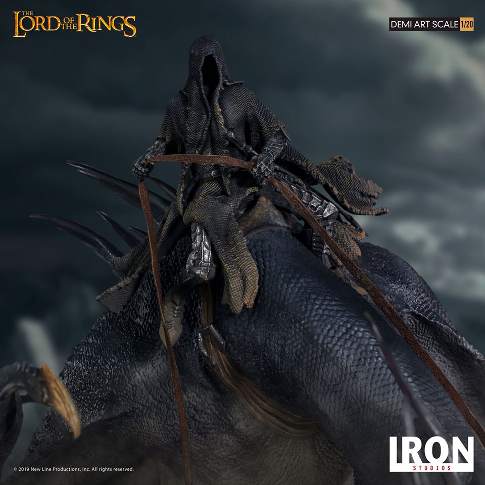 Iron Studios Demi Art Scale 1/20 Lord of the Rings - Fell Beast Diorama